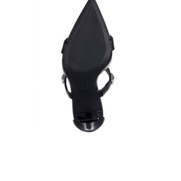 NWOT I.N.C. International Concepts Syndia Strappy Silver Studded Stiletto Heels - Picture 4 of 4